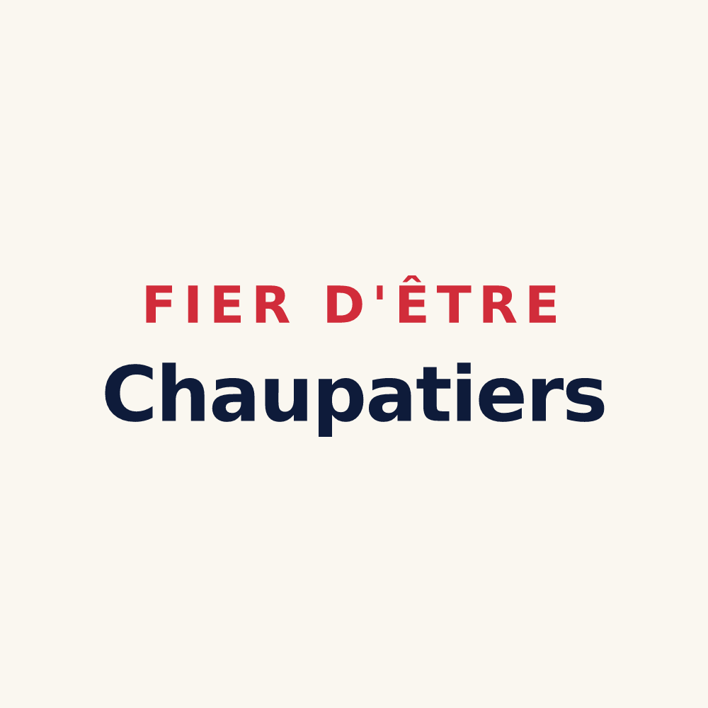 Tasse « Fier d'être Chaupatiers » — design pour Lachau