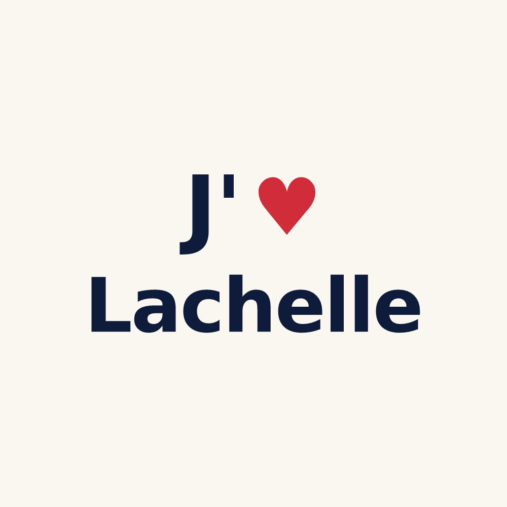 Tasse personnalisée Lachelle — design J'aime Lachelle