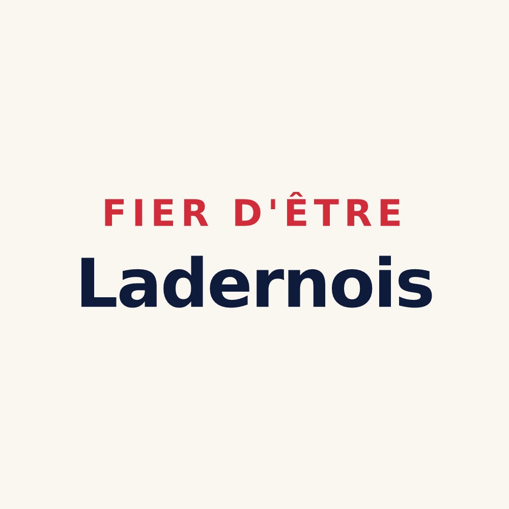 Tasse « Fier d'être Ladernois » — design pour Ladern-sur-Lauquet