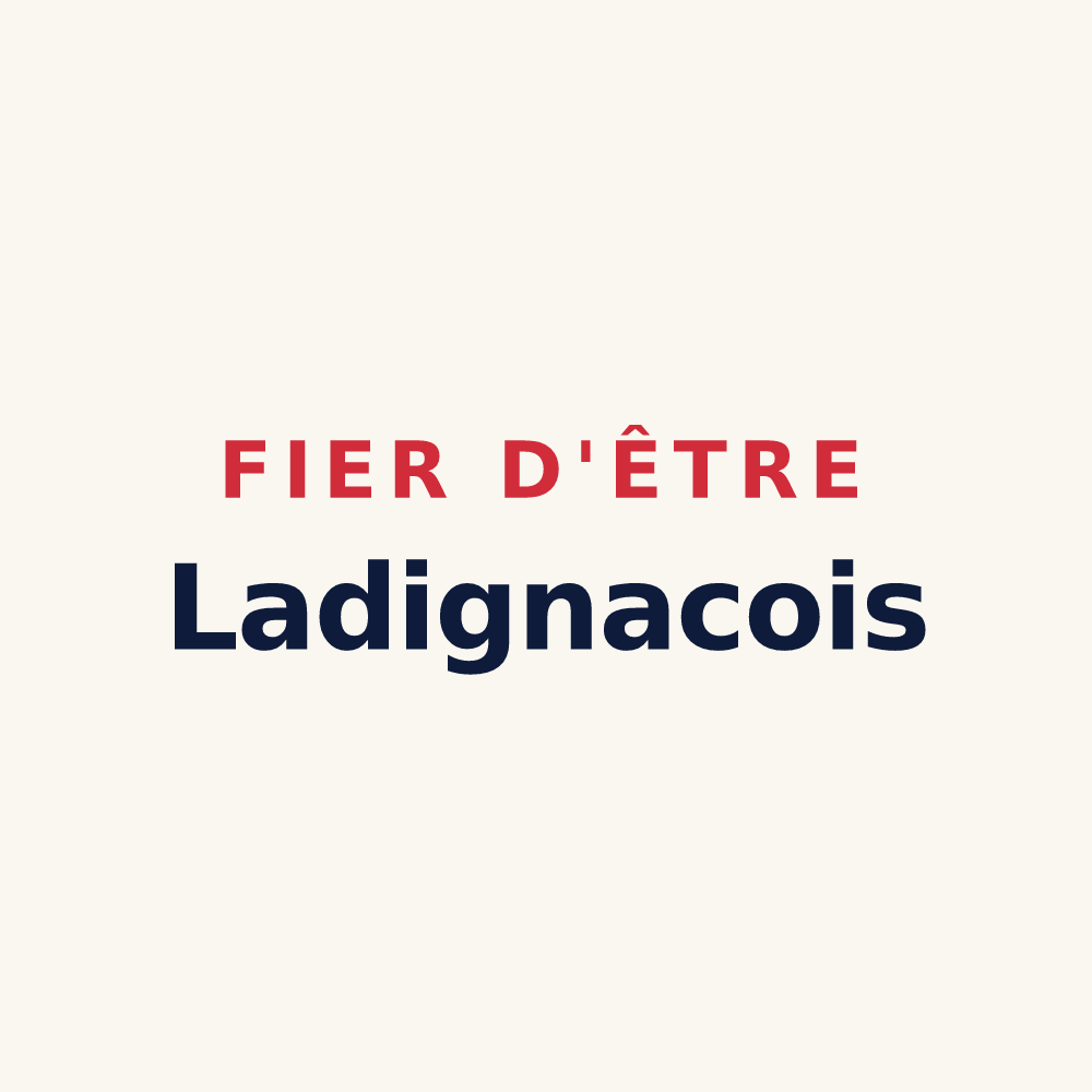 Tasse « Fier d'être Ladignacois » — design pour Ladignac-le-Long