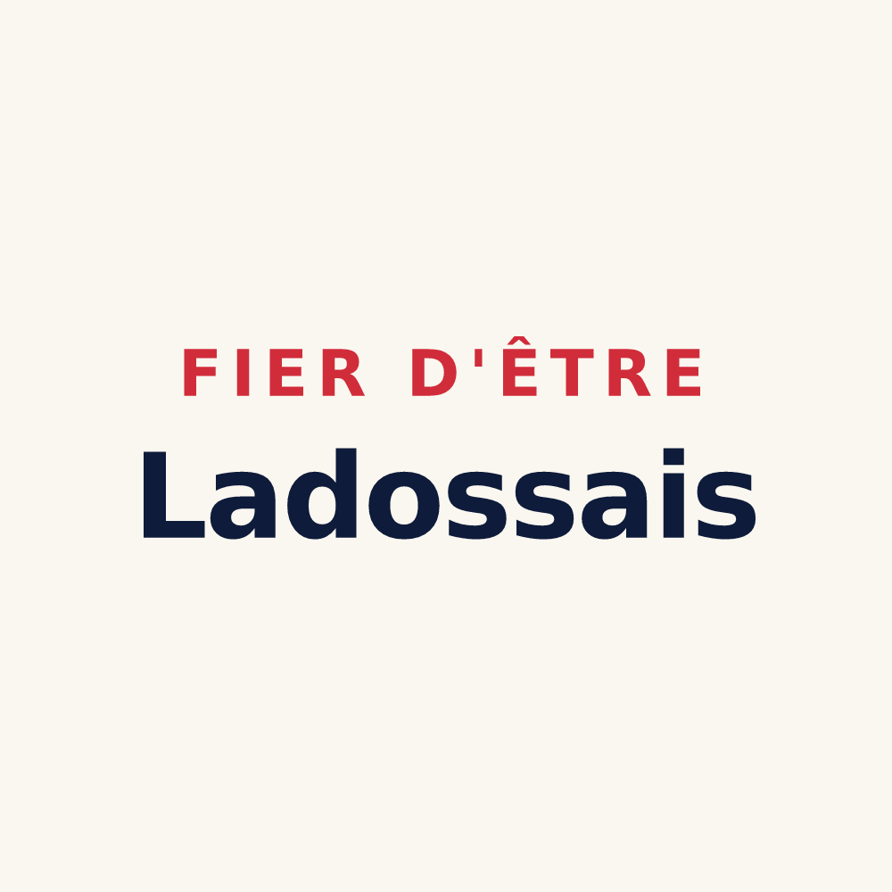 Tasse « Fier d'être Ladossais » — design pour Lados