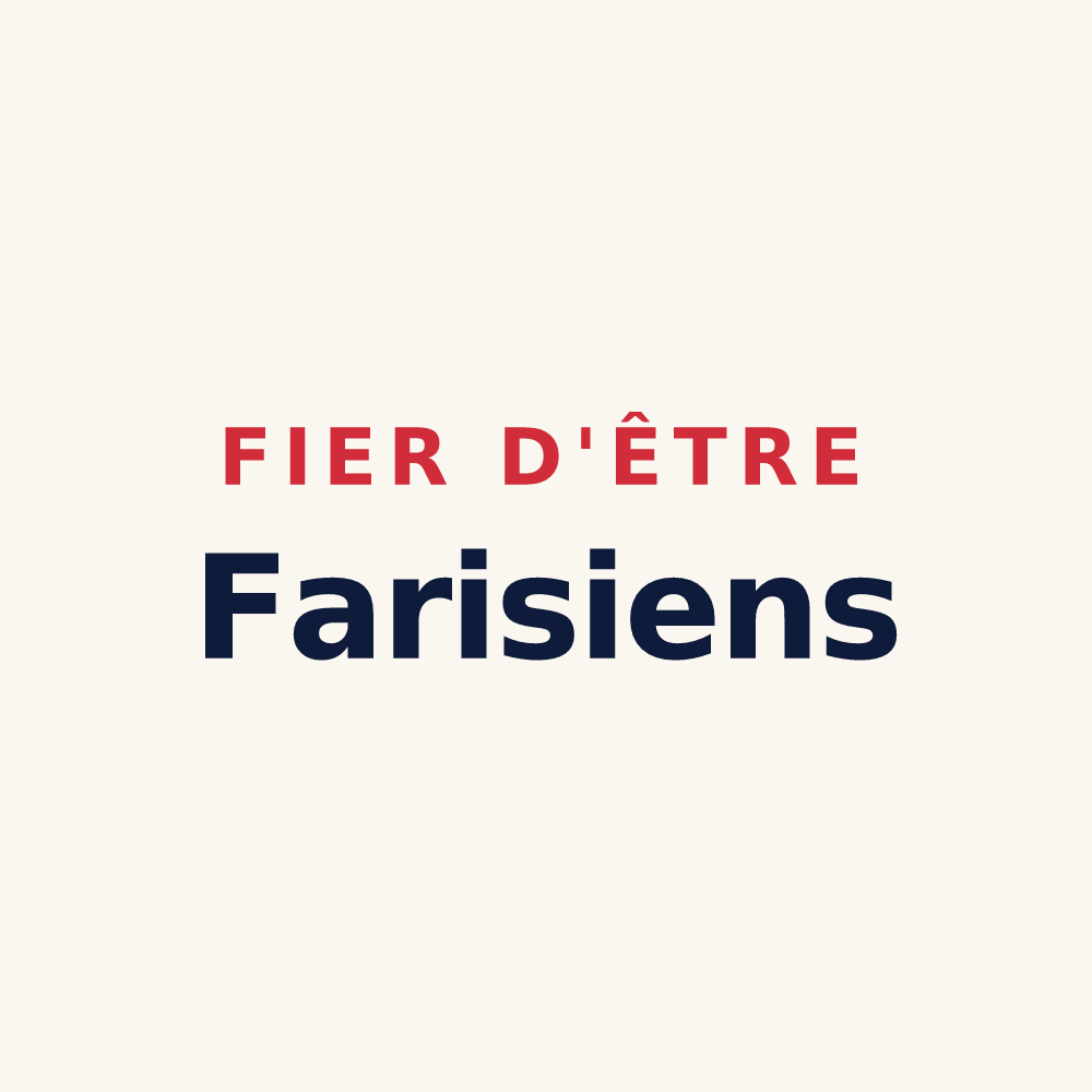 Tasse « Fier d'être Farisiens » — design pour Lafare