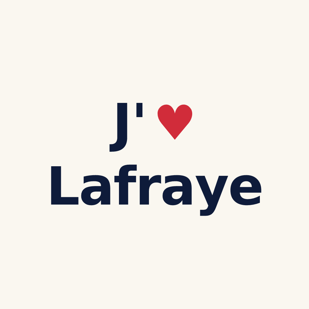 Tasse personnalisée Lafraye — design J'aime Lafraye