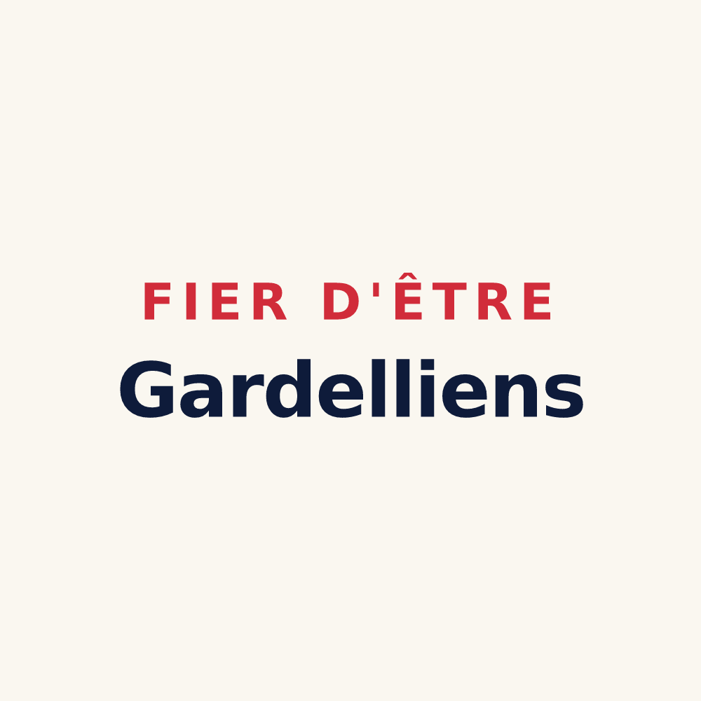 Tasse « Fier d'être Gardelliens » — design pour Lagardelle