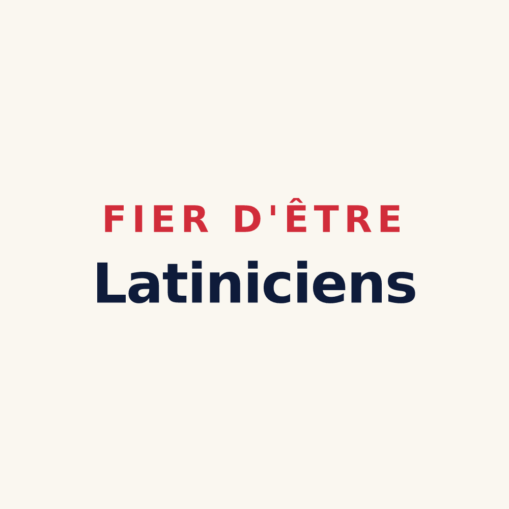 Tasse « Fier d'être Latiniciens » — design pour Lagny-le-Sec