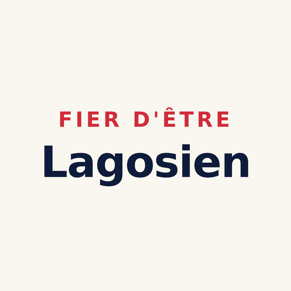 Tasse « Fier d'être Lagosien » — design pour Lagos