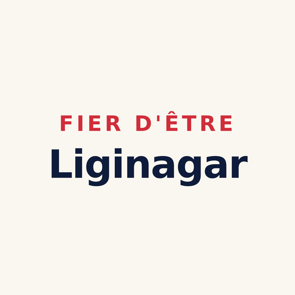 Tasse « Fier d'être Liginagar » — design pour Laguinge-Restoue