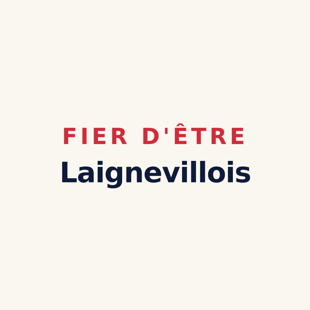 Tasse « Fier d'être Laignevillois » — design pour Laigneville