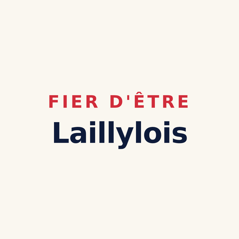 Tasse « Fier d'être Laillylois » — design pour Lailly-en-Val