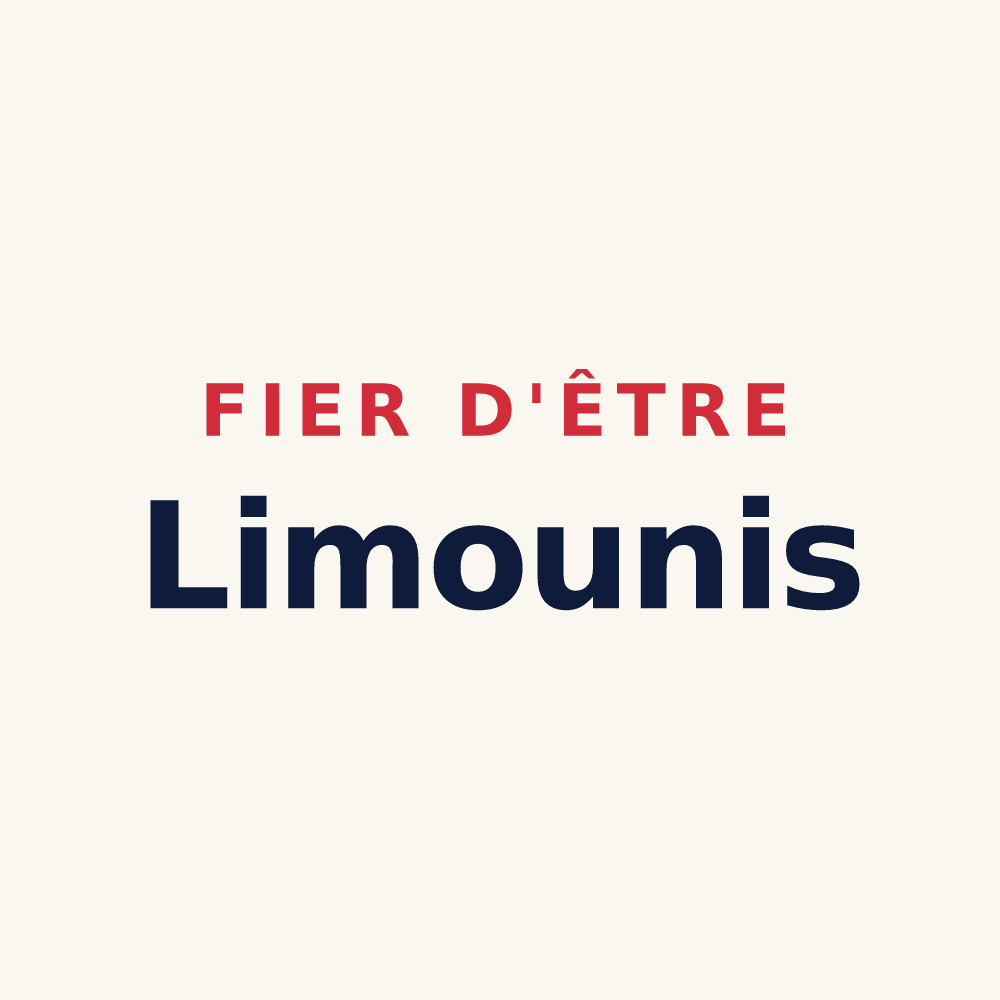 Tasse « Fier d'être Limounis » — design pour Laimont