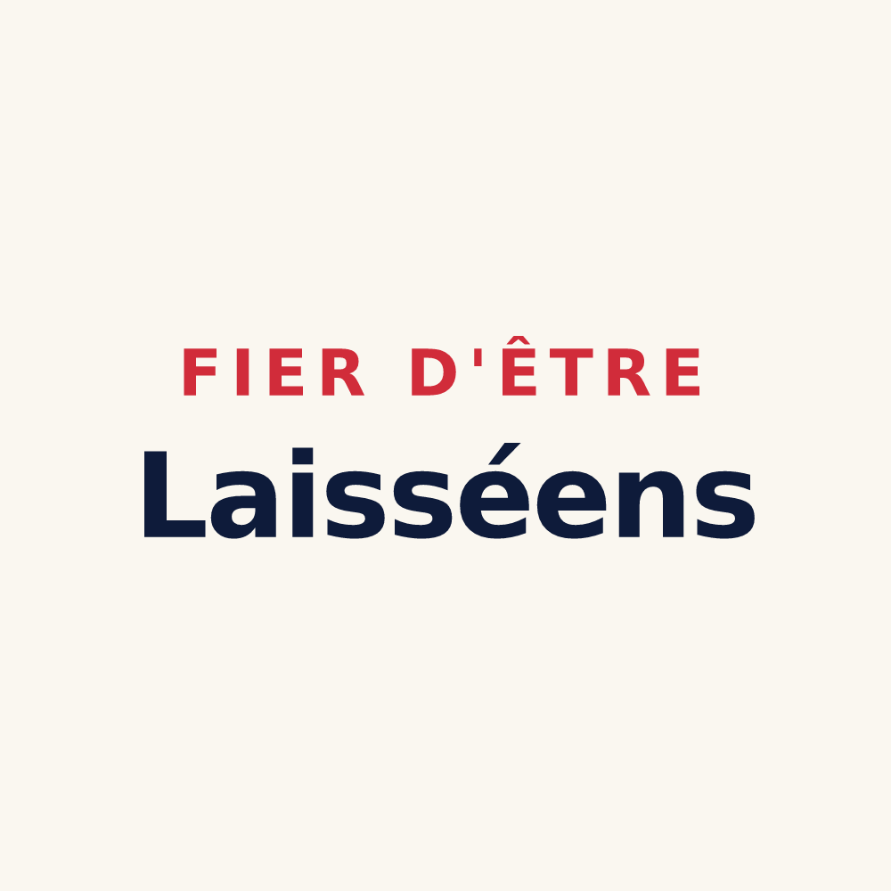 Tasse « Fier d'être Laisséens » — design pour Laissey