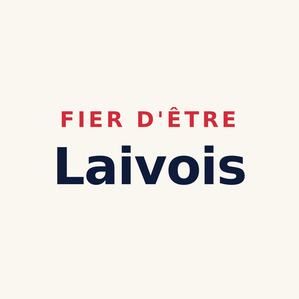 Tasse « Fier d'être Laivois » — design pour Laives