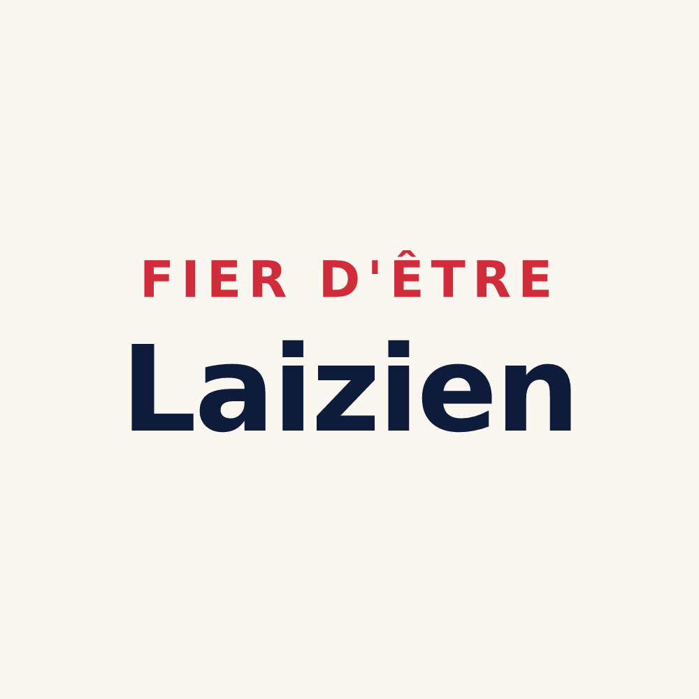 Tasse « Fier d'être Laizien » — design pour Laiz