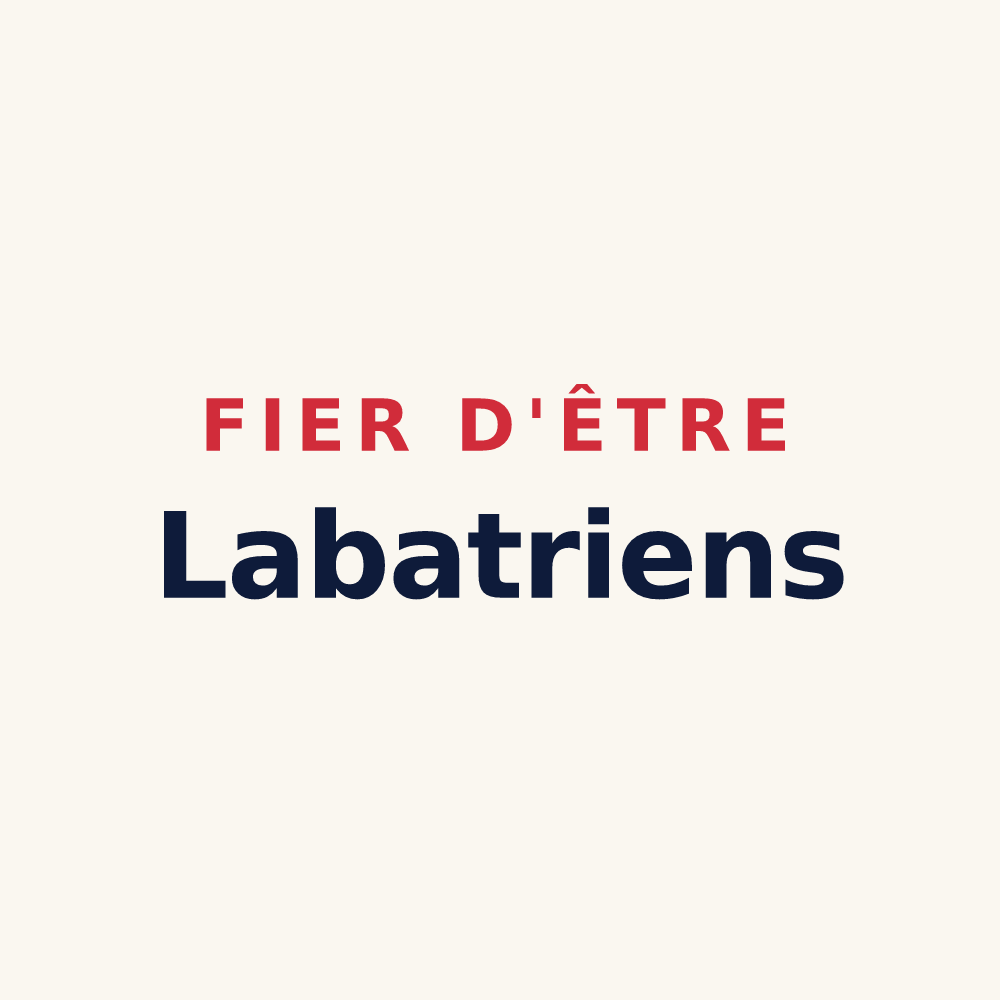 Tasse « Fier d'être Labatriens » — design pour Lalanne-Trie