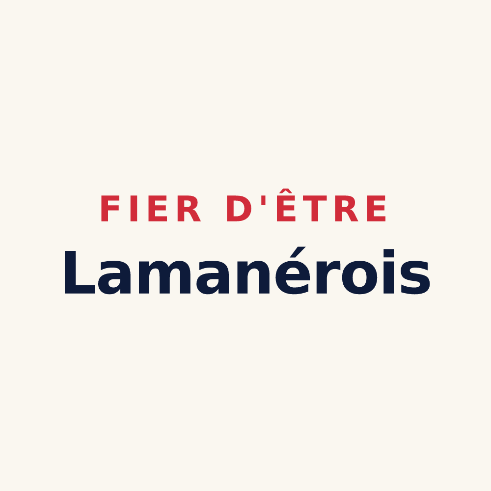 Tasse « Fier d'être Lamanérois » — design pour Lamanère