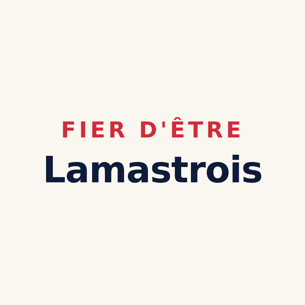 Tasse « Fier d'être Lamastrois » — design pour Lamastre