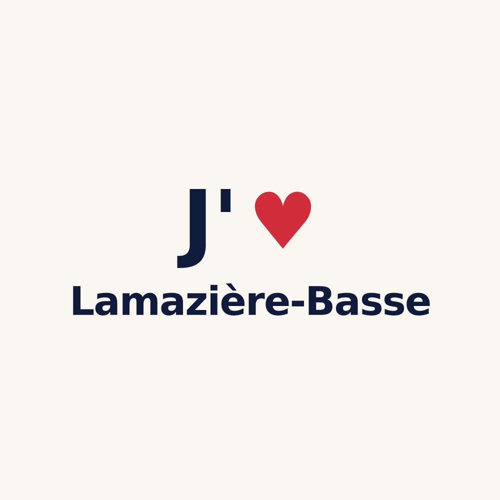 Tasse personnalisée Lamazière-Basse — design J'aime Lamazière-Basse