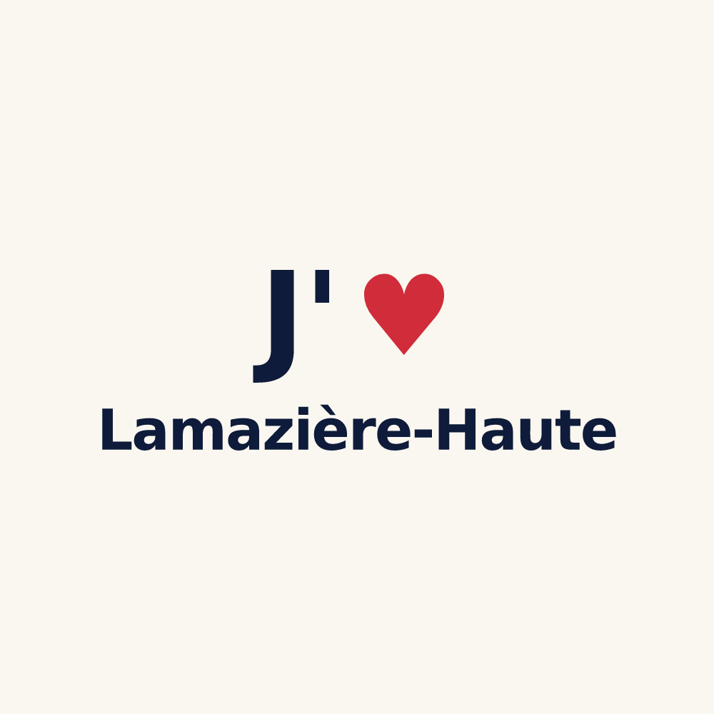 Tasse personnalisée Lamazière-Haute — design J'aime Lamazière-Haute