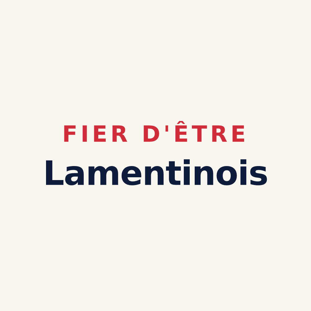 Tasse « Fier d'être Lamentinois » — design pour Lamentin