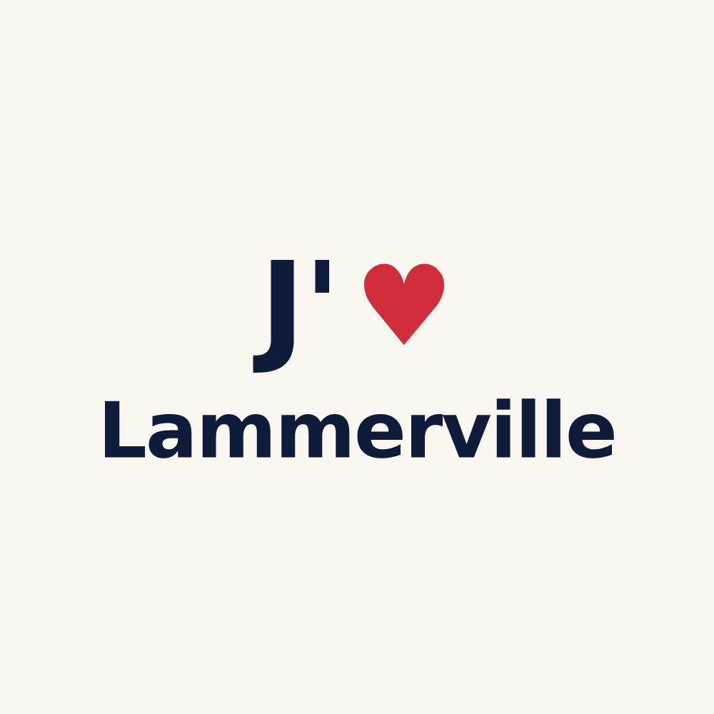 Tasse personnalisée Lammerville — design J'aime Lammerville