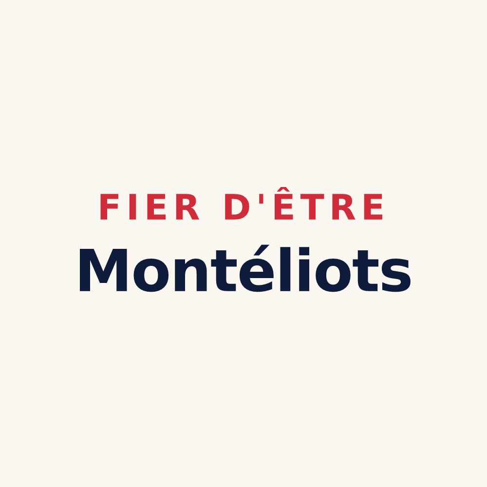 Tasse « Fier d'être Montéliots » — design pour Lamontélarié