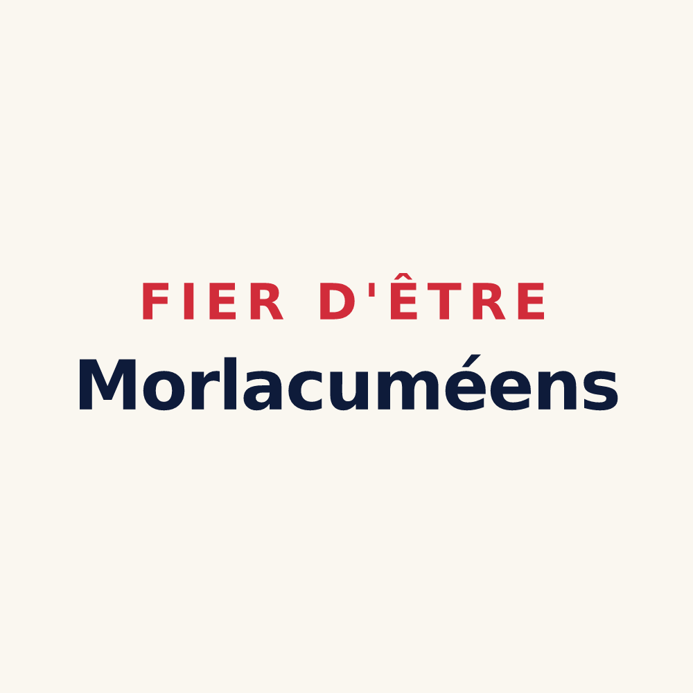 Tasse « Fier d'être Morlacuméens » — design pour Lamorlaye