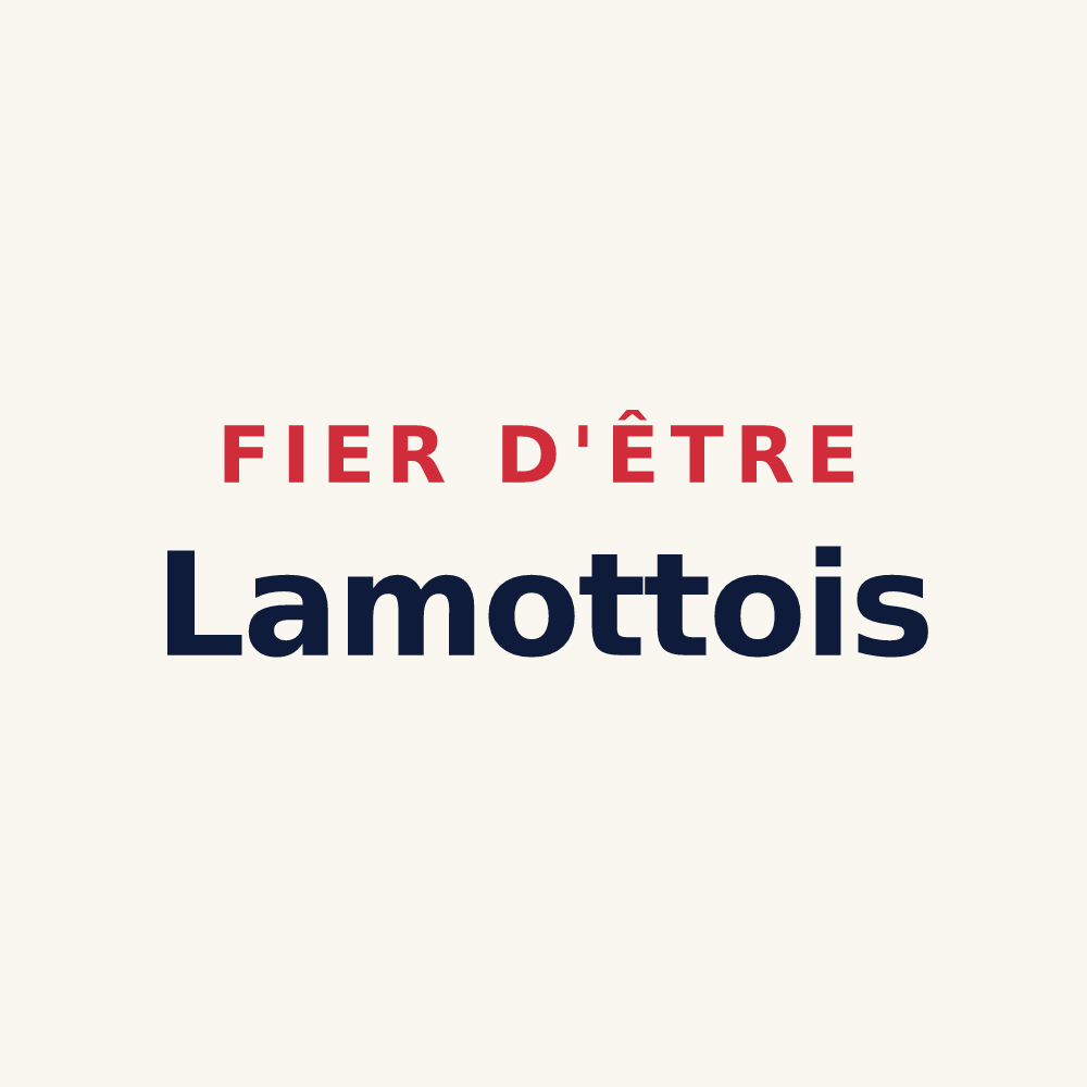 Tasse « Fier d'être Lamottois » — design pour Lamotte-Beuvron