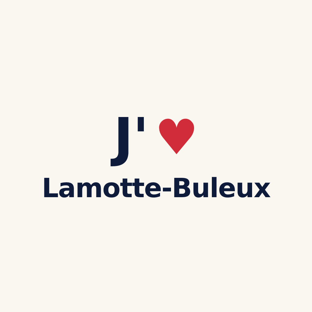 Tasse personnalisée Lamotte-Buleux — design J'aime Lamotte-Buleux