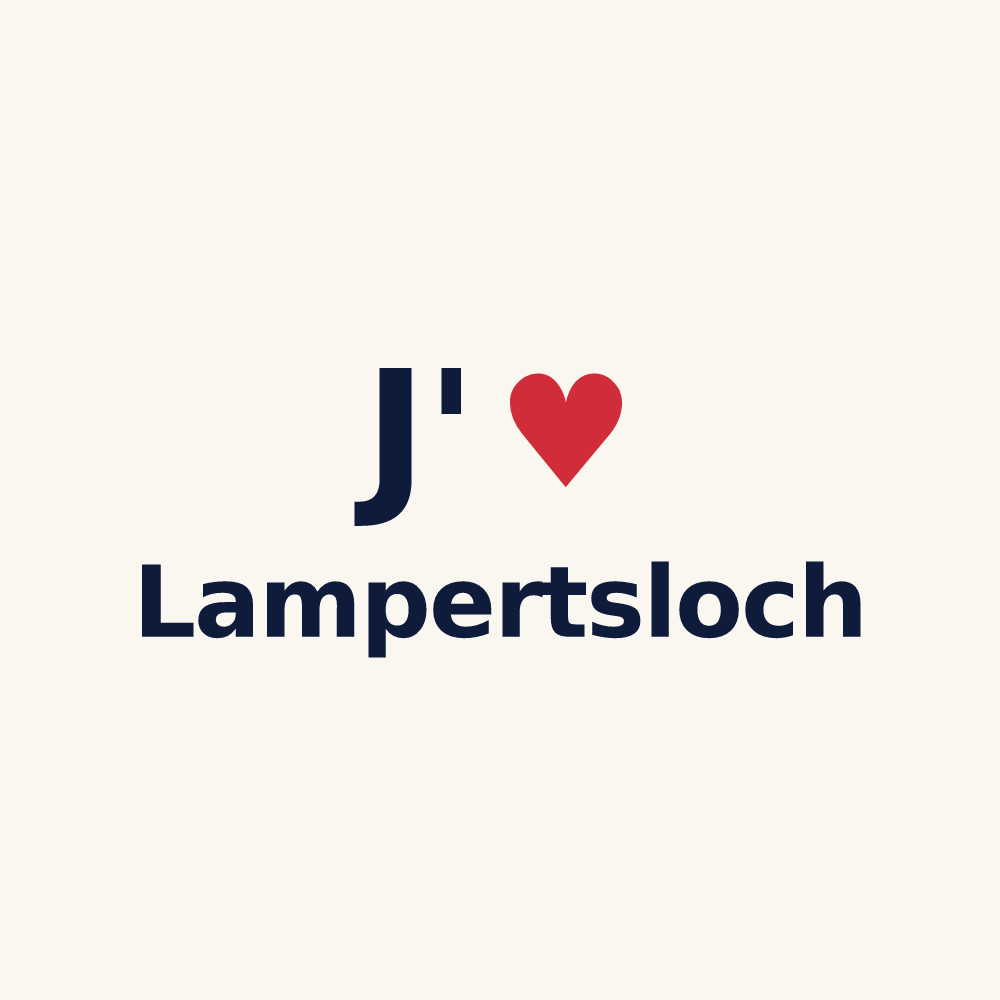 Tasse personnalisée Lampertsloch — design J'aime Lampertsloch
