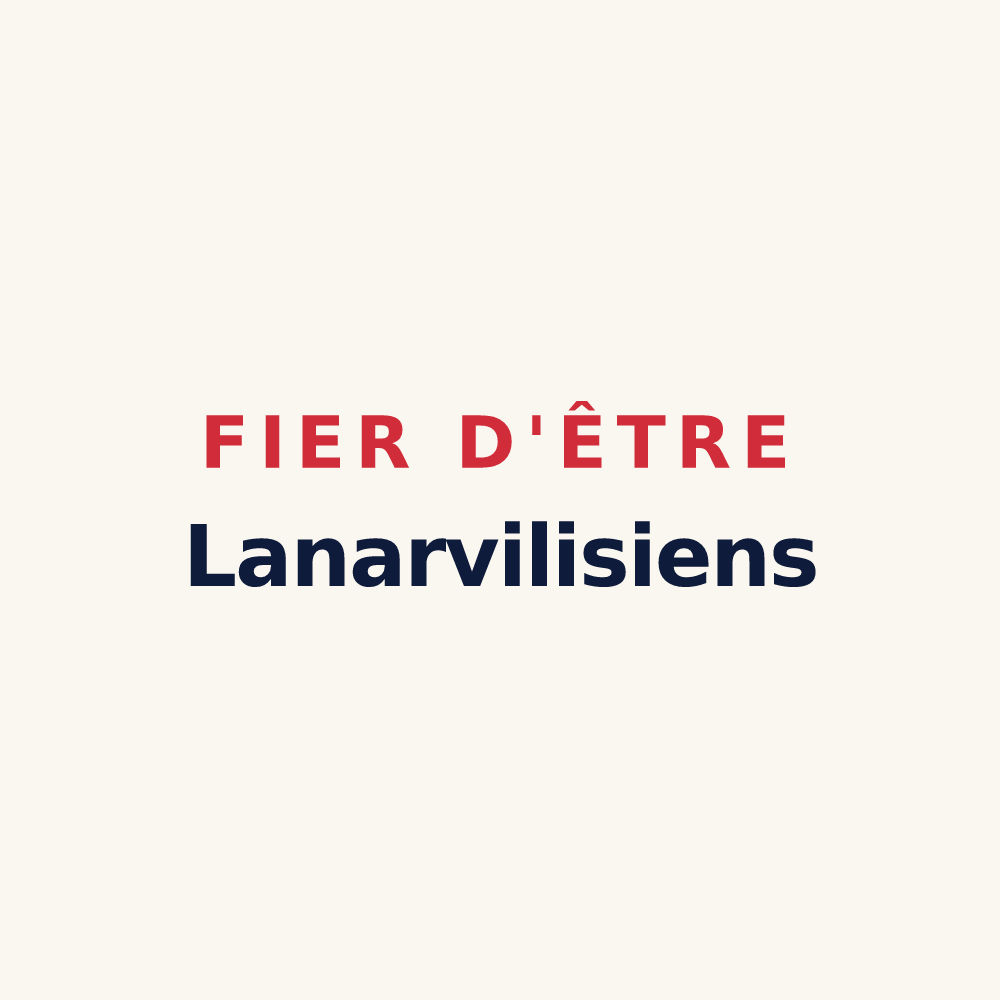 Tasse « Fier d'être Lanarvilisiens » — design pour Lanarvily