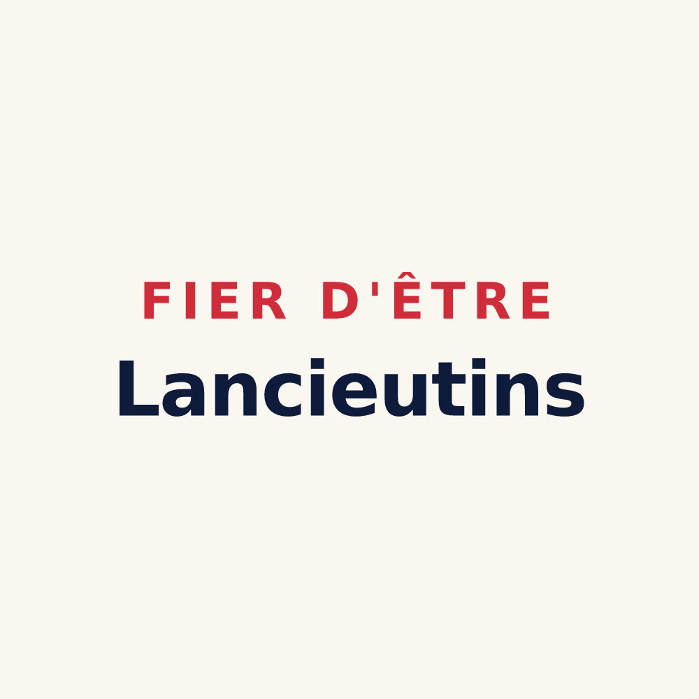 Tasse « Fier d'être Lancieutins » — design pour Lancieux