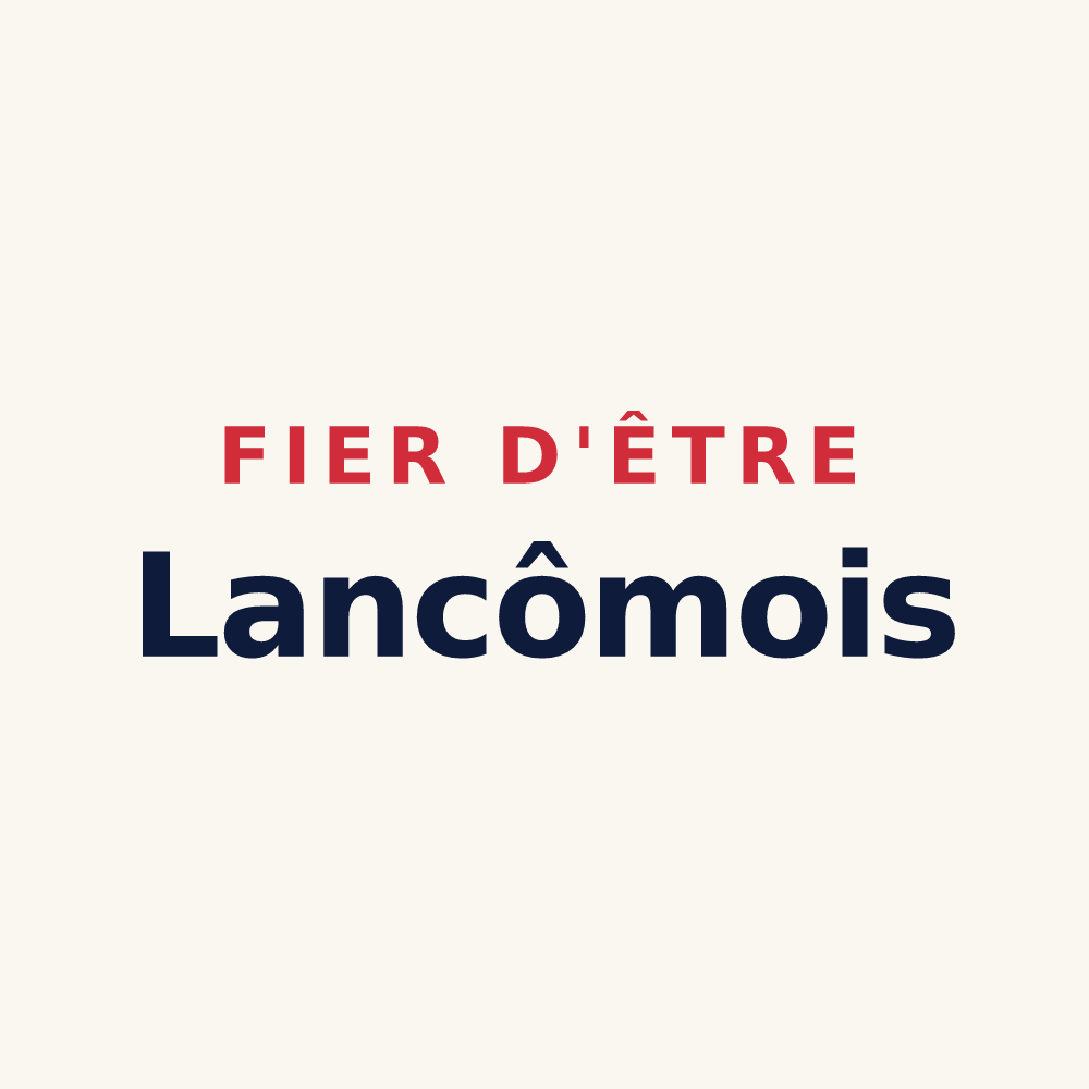 Tasse « Fier d'être Lancômois » — design pour Lancôme