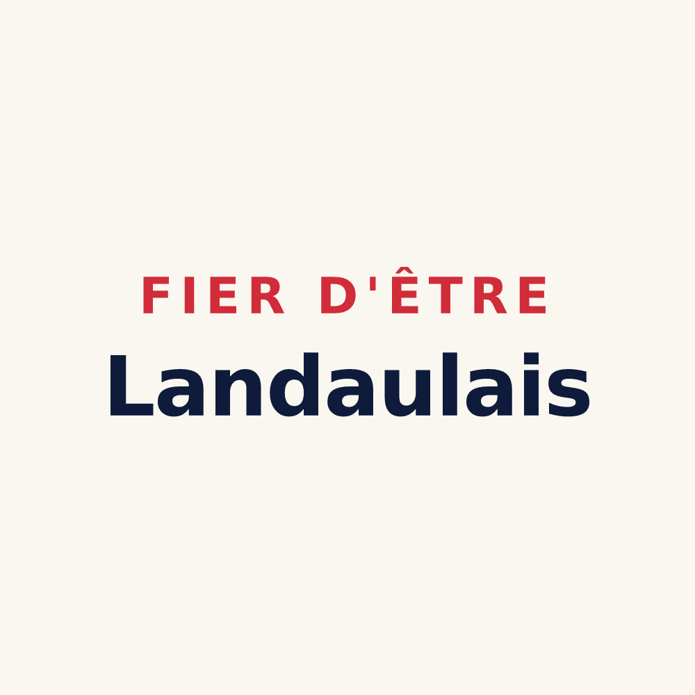 Tasse « Fier d'être Landaulais » — design pour Landaul
