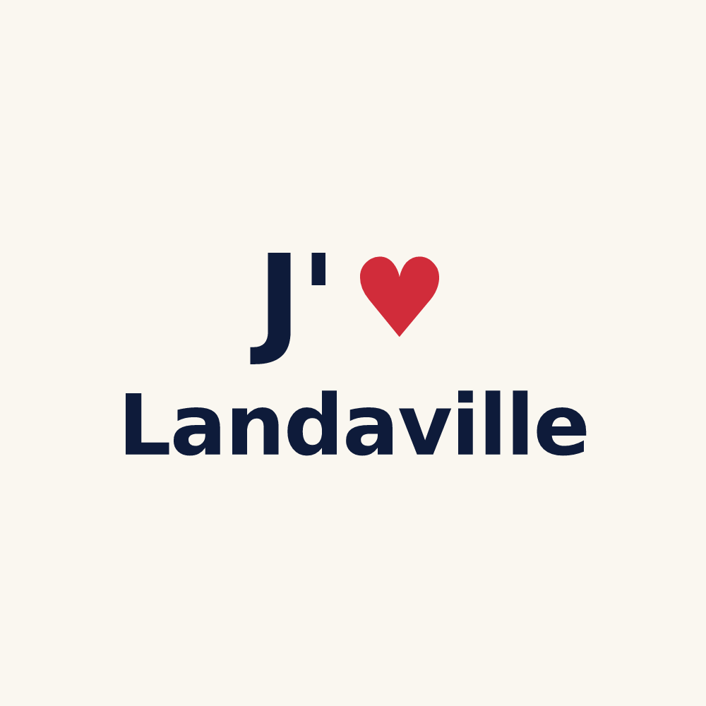 Tasse personnalisée Landaville — design J'aime Landaville