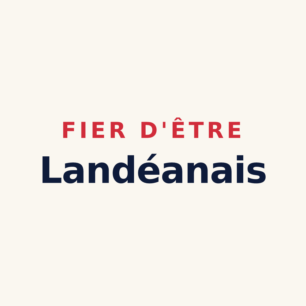 Tasse « Fier d'être Landéanais » — design pour Landéan