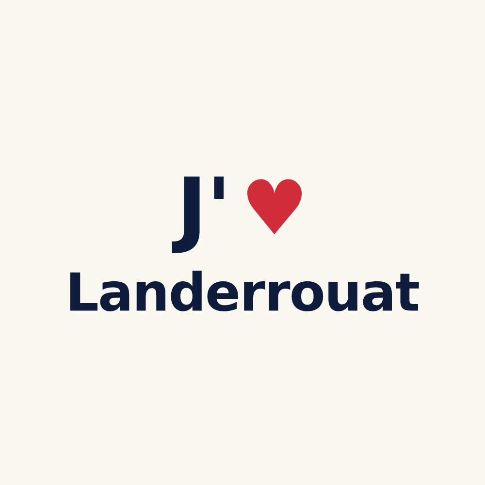 Tasse personnalisée Landerrouat — design J'aime Landerrouat