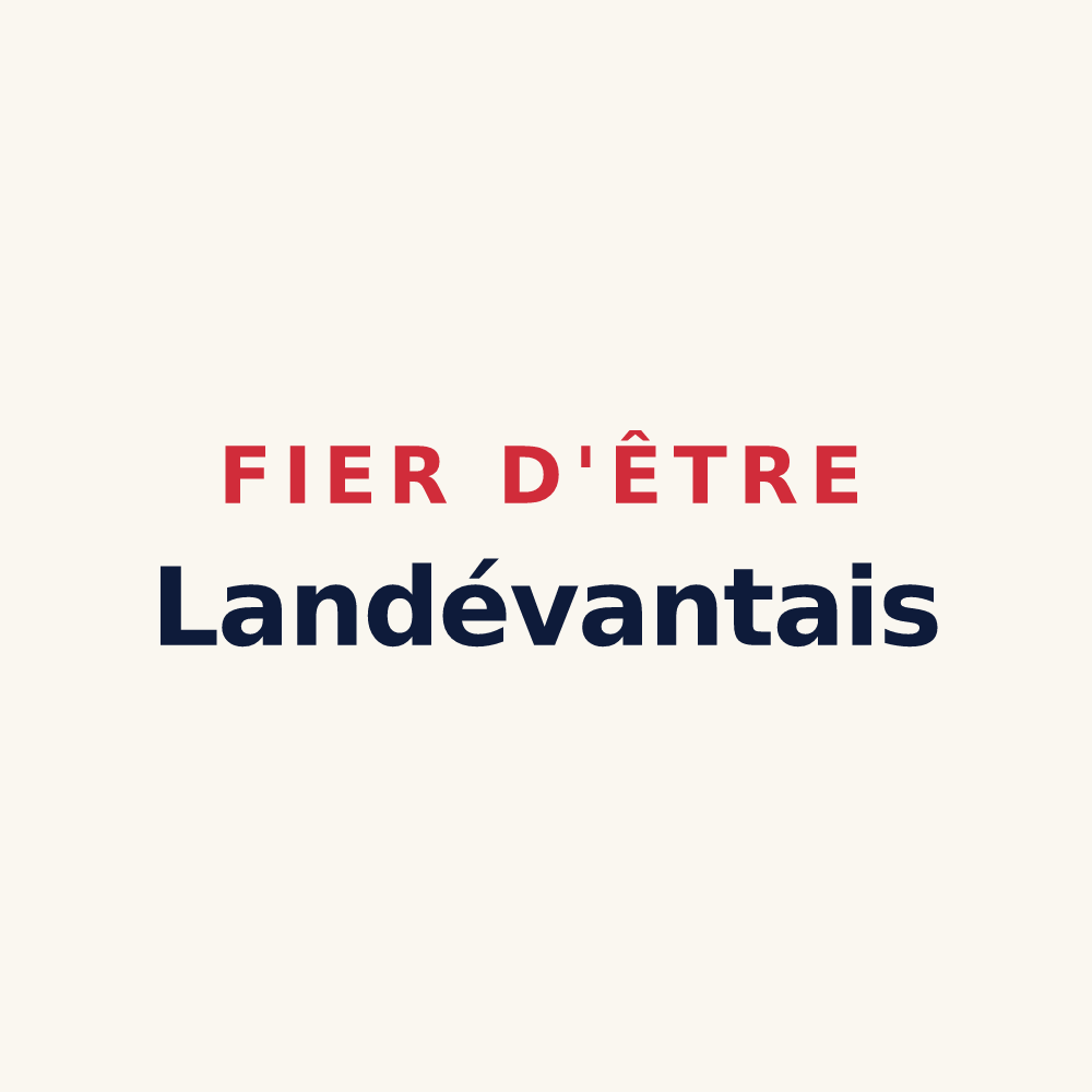 Tasse « Fier d'être Landévantais » — design pour Landévant