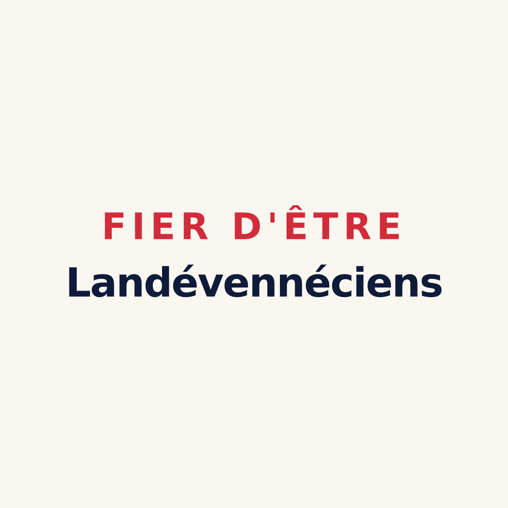 Tasse « Fier d'être Landévennéciens » — design pour Landévennec