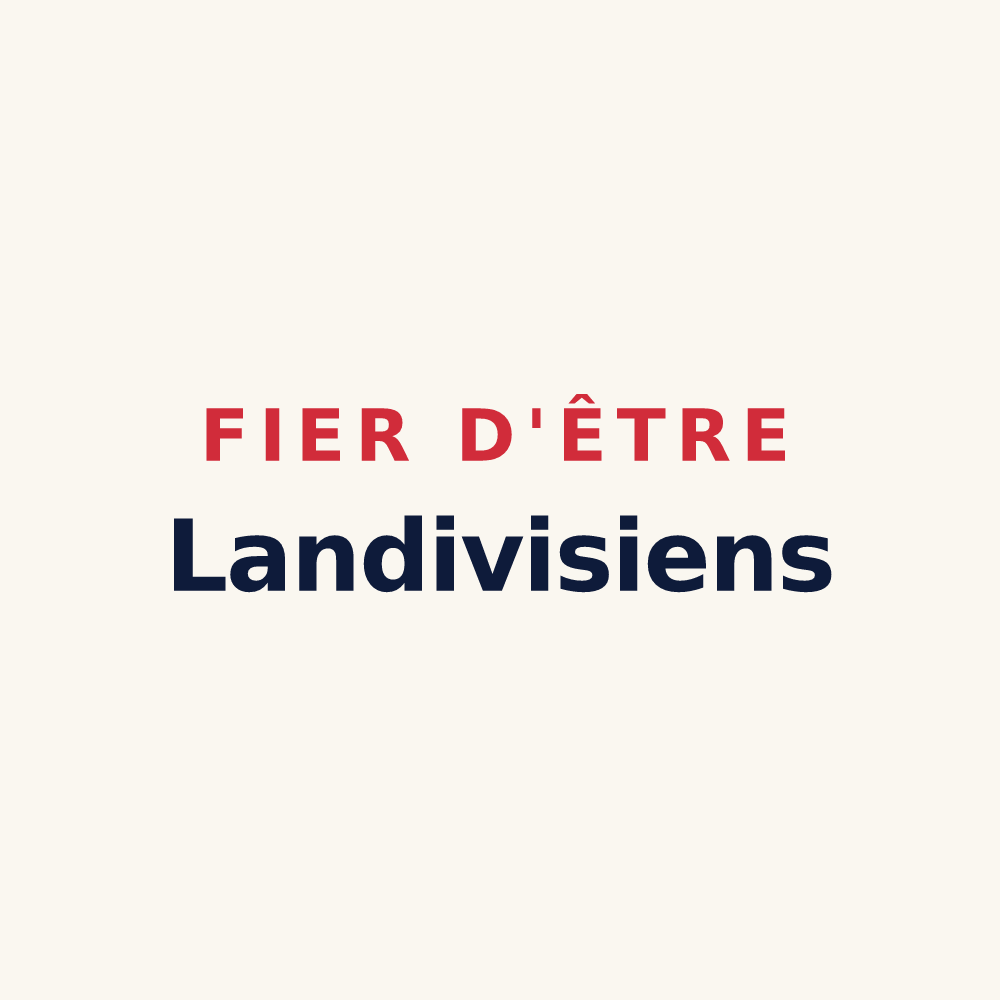 Tasse « Fier d'être Landivisiens » — design pour Landivisiau