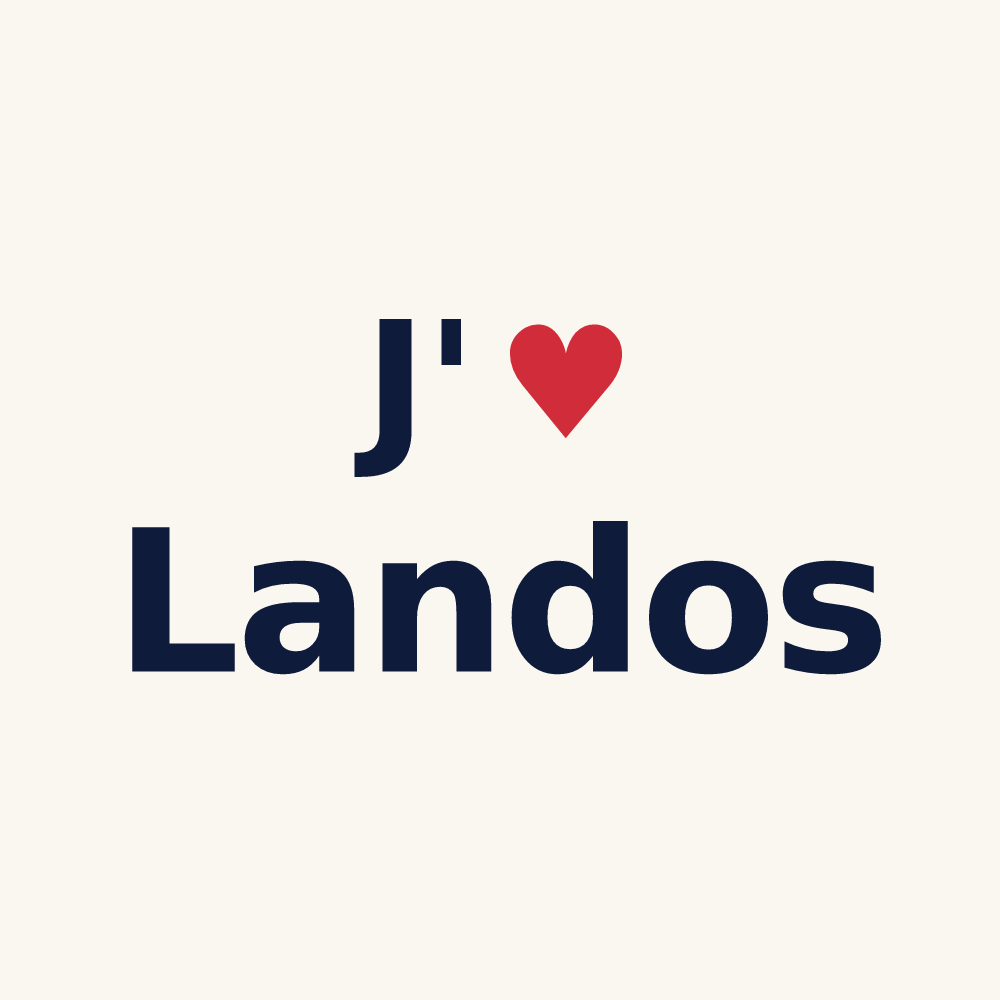 Tasse personnalisée Landos — design J'aime Landos