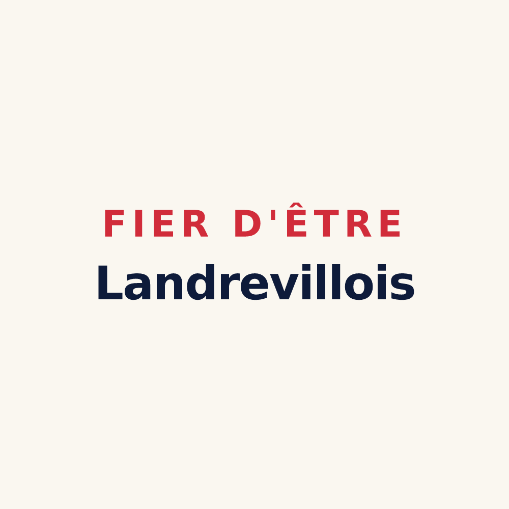 Tasse « Fier d'être Landrevillois » — design pour Landreville