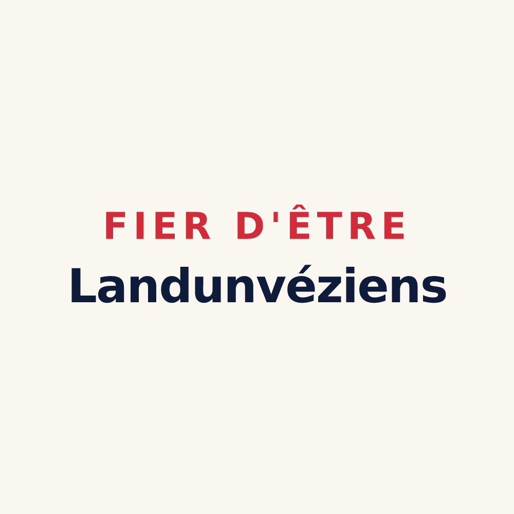 Tasse « Fier d'être Landunvéziens » — design pour Landunvez