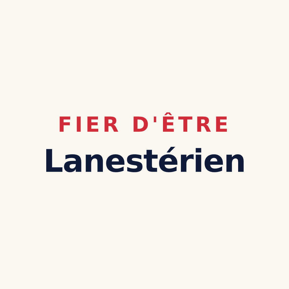 Tasse « Fier d'être Lanestérien » — design pour Lanester