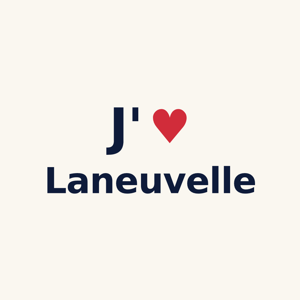 Tasse personnalisée Laneuvelle — design J'aime Laneuvelle