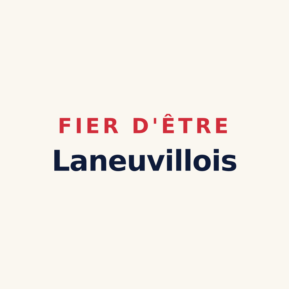 Tasse « Fier d'être Laneuvillois » — design pour Laneuville-au-Rupt