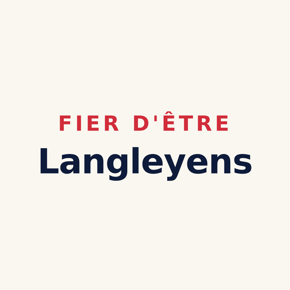Tasse « Fier d'être Langleyens » — design pour Langley