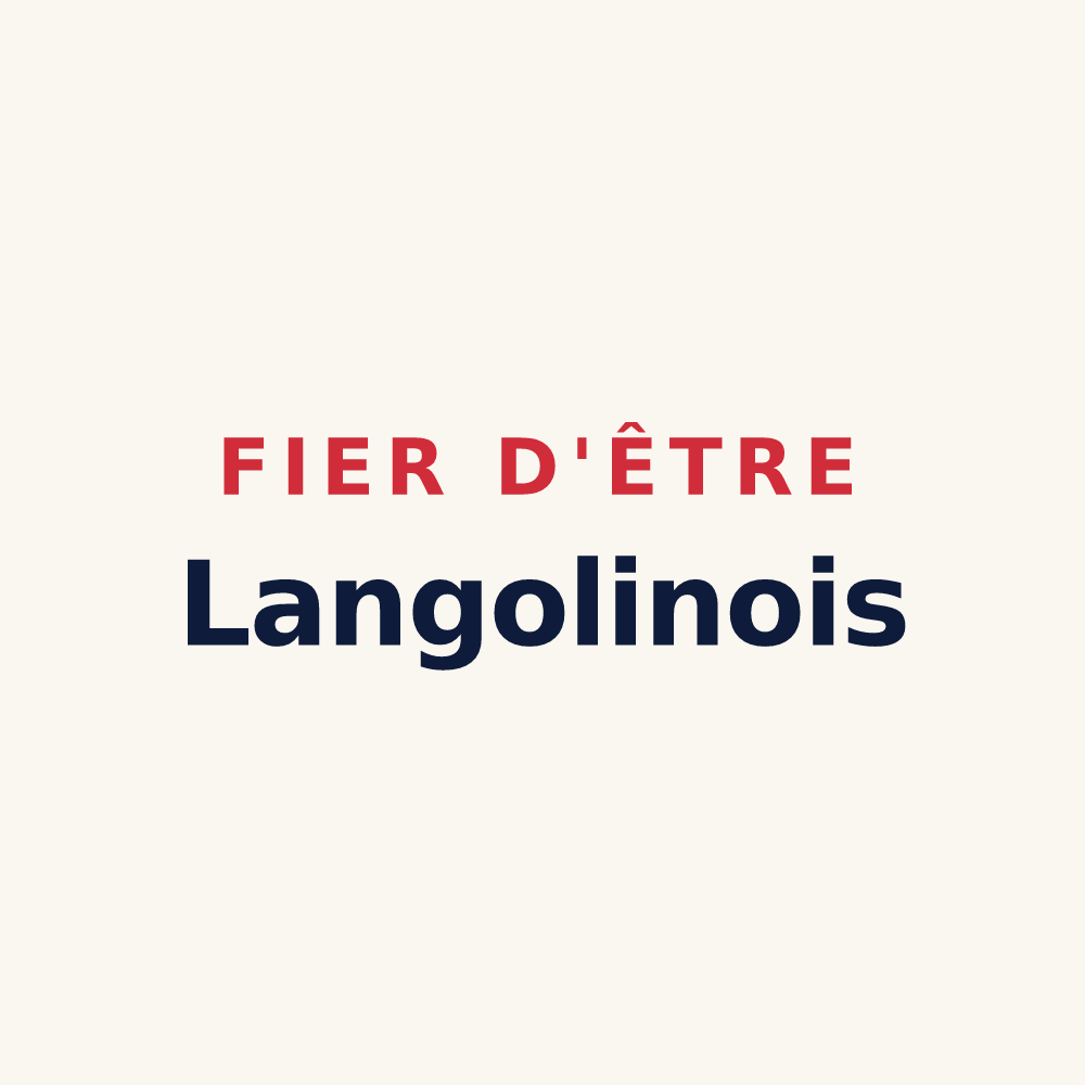 Tasse « Fier d'être Langolinois » — design pour Langolen