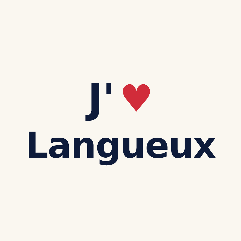 Tasse personnalisée Langueux — design J'aime Langueux