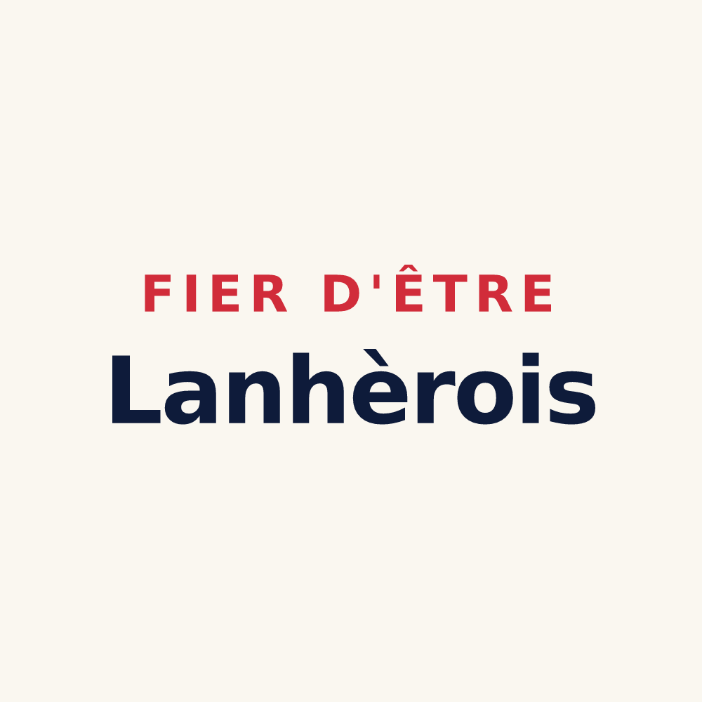 Tasse « Fier d'être Lanhèrois » — design pour Lanhères
