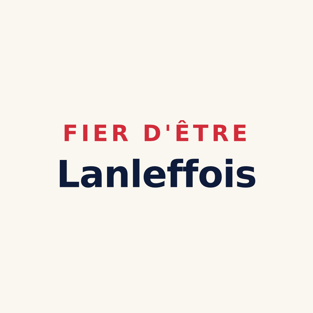 Tasse « Fier d'être Lanleffois » — design pour Lanleff